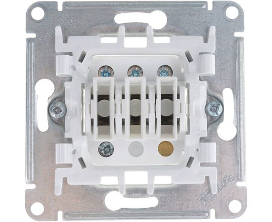 3-клавишный механизм выключателя Schneider Electric ATLAS DESIGN сх.1+1+1 10АХ белый ATN000131 – изображение 2