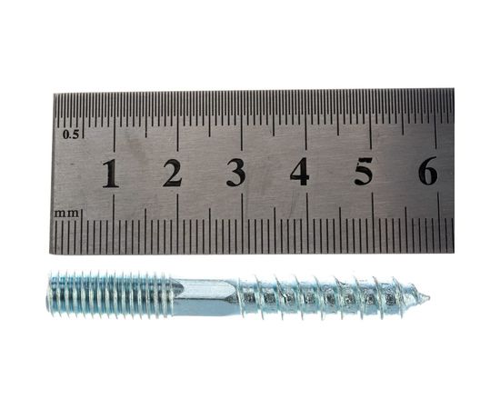 Сантехническая шпилька Tech-Krep М8х60, 4шт - пакет 112231 – изображение 2