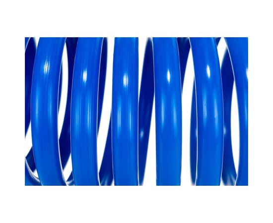 Шланг спиральный синий с быстросъемными соединениями профессиональный (10 м; 20 бар; 8х12 мм) Pegas pneumatic 4912 – изображение 5