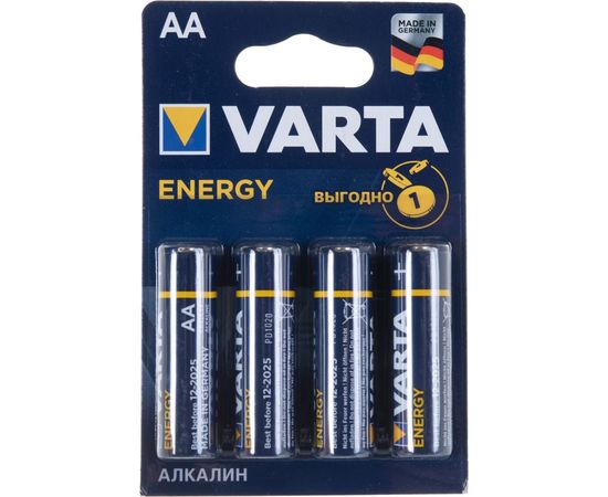 Батарейки Varta ENERGY AA 4106213414 