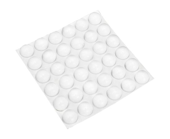 Демпфер захлопа Tech-Krep 10х1,5 мм прозрачный 25 шт. 109143 