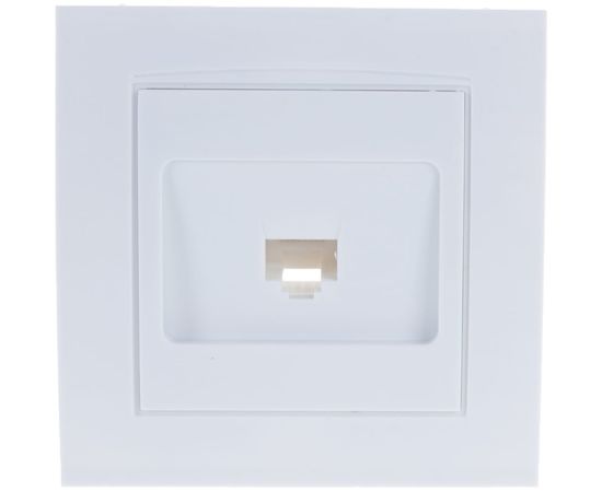 Компьютерная розетка, белая UNIVersal Бриллиант 7947601 