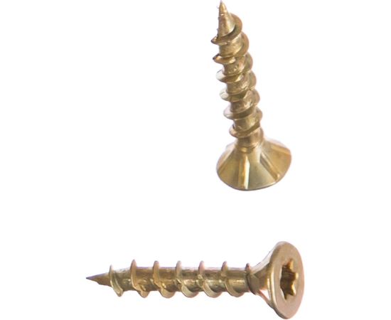 Конструкционный шуруп ЕВРОПАРТНЕР для дерева с фрезой потай ж/п Torx 15, 3.5 х 20 25шт T2 0636 1 