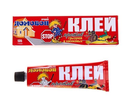 Клей для грызунов и насекомых Домовой Прошка 135 г 22460 