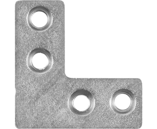 Мебельный уголок VORMANN плоский 25х25х10х1,5 мм, оцинкованный 00186 025 Z 