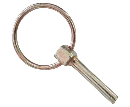 Быстросъемный шплинт-штифт с кольцом ЕВРОПАРТНЕР DIN11023 D6 Zn 2шт. 12 0389 1 