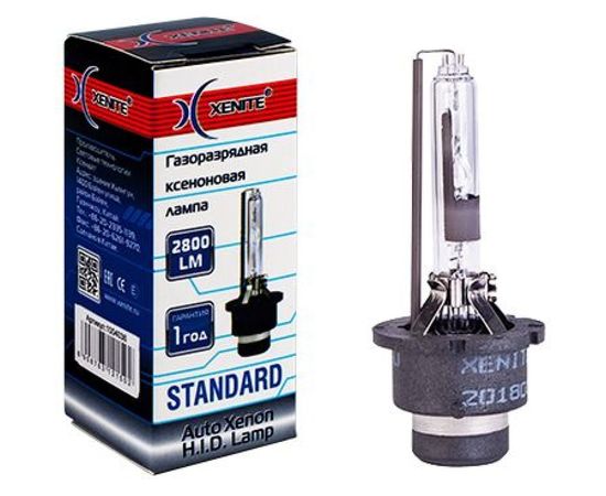 Ксеноновая лампа XENITE D2R, 85 В, 35 Вт, P32d-3, 4300 K, 2800 Лм, 1 шт. 1004032 