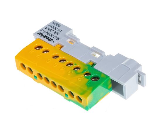 Изолированная нулевая шина Tekfor KSN-6-6x9-08 PE 06-07-004 – изображение 5