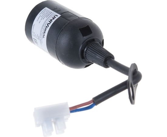 Подвесной патрон с клеммной колодкой UNIVersal Е27 термопластик 4А 250В черный 1352 – изображение 4