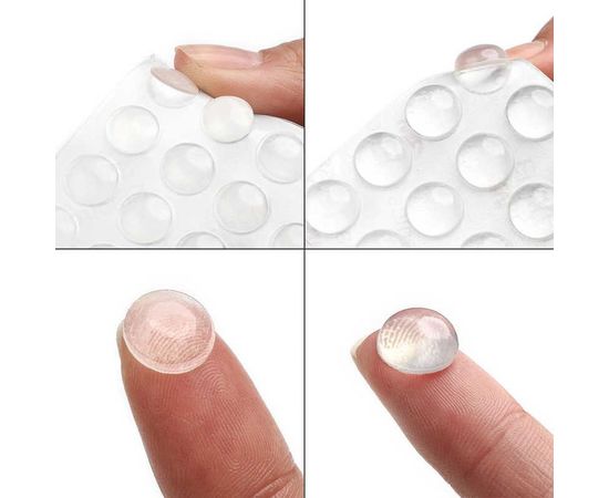 Демпфер захлопа Tech-Krep 10х1,5 мм прозрачный 25 шт. 109143 – изображение 4