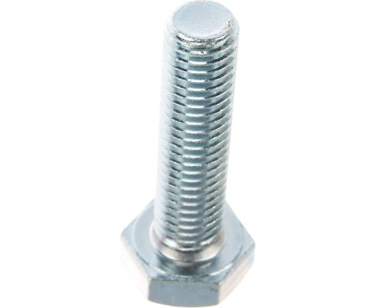 Болт DIN 933 с шестигранной головкой, оцинкованный М10х40, 15шт - коробка Tech-Krep 105216 – изображение 3