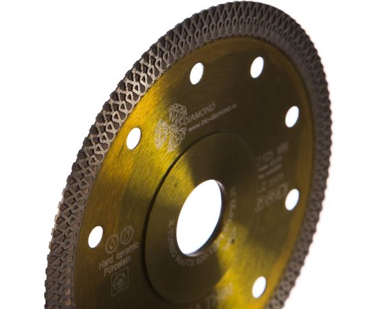 Диск алмазный отрезной Ultra Thin X-Turbo (125х22.23х1.2 мм) TRIO-DIAMOND UTX520 – изображение 5