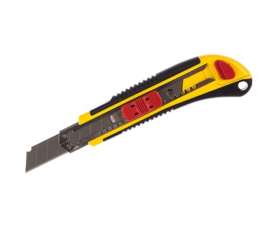 Нож с отламывающимся лезвием TOPEX 18 мм, 3 лезвия 17B168 – изображение 2