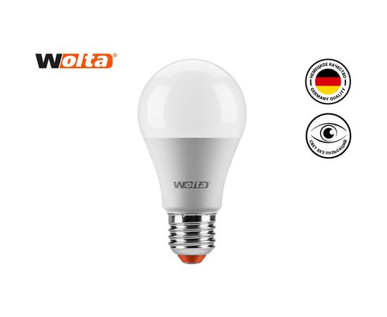 Лампа Wolta 12 Вт LED, 3000K, 25Y60BL12E27 – изображение 5