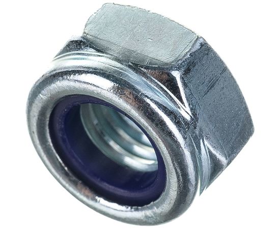 Самостопорящаяся гайка ЕВРОПАРТНЕР DIN 985 Zn М10 4шт 12 0591 1 – изображение 3