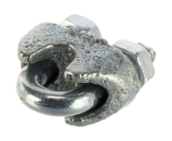 Зажим троса ЕВРОПАРТНЕР DIN 741 Zn D3, 2 шт. Z1 07729 – изображение 4