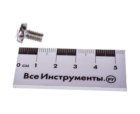 Винт DIN 7985 с цилиндр. гол. и сферой ГОСКРЕП М6 х 10 нержав. сталь 6 шт. 10-0017070 – изображение 2