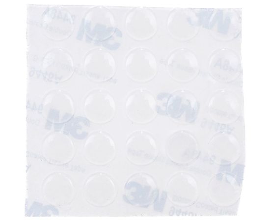 Демпфер захлопа Tech-Krep 10х1,5 мм прозрачный 25 шт. 109143 – изображение 3