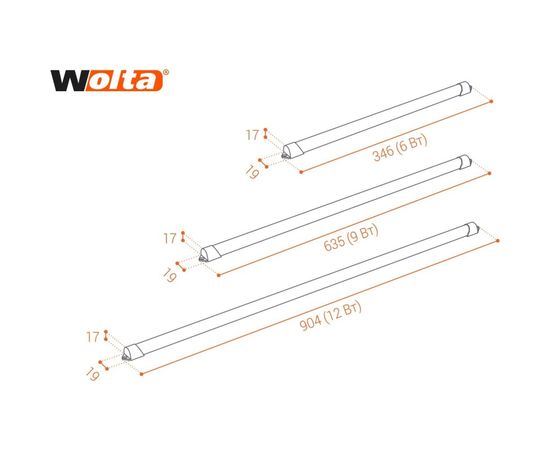 Светодиодный светильник Wolta 6 Вт, 6500К, WT4W6W – изображение 4
