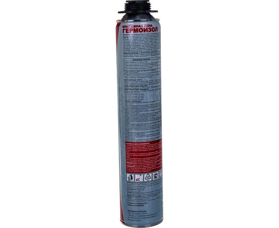 Монтажная профессиональная всесезонная пена Гермоизол 1000 мл БП-00000996 – изображение 2