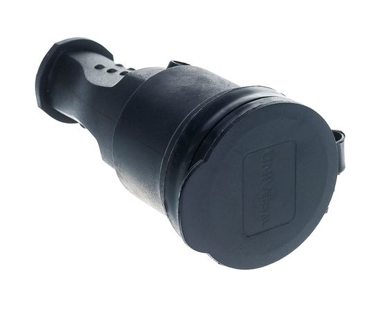 Каучуковый штепсельный однофазный разъем с заглушкой UNIVersal 602228 – изображение 5
