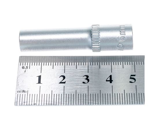 Головка торцевая высокая 6 мм, 1/4" АвтоDело 39376 14701 – изображение 2