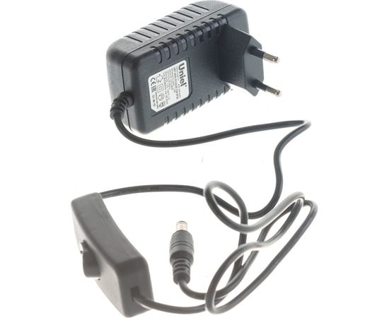 Блок питания для светодиодов с вилкой Uniel UET-VPA-012A20, 12 Вт, 12В, IP20 6313 – изображение 3