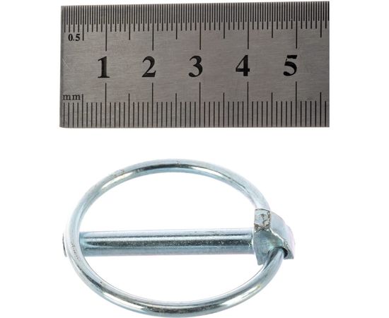 Быстросъемный шплинт-штифт с кольцом ЕВРОПАРТНЕР DIN11023 D6 Zn 2шт. 12 0389 1 – изображение 2