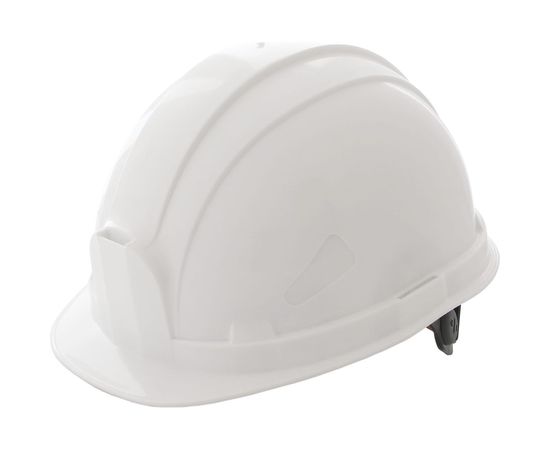 Защитная шахтерская каска РОСОМЗ СОМЗ-55 Hammer RAPID, белая 77717 