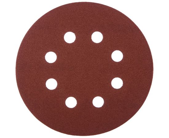 Круг шлифовальный универсальный 5 шт. (125 мм; Р180) "МАСТЕР" Зубр 35562-125-180 