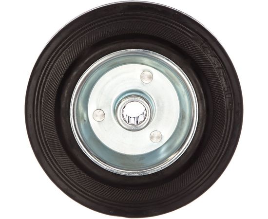 Колесо (125 мм; г/п 100 кг; резина/металл; игольчатый подшипник) ЗУБР 30936-125 