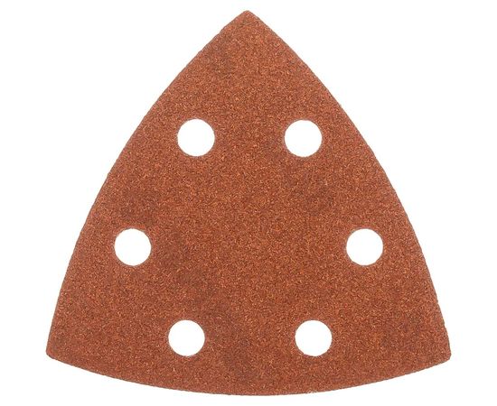 Треугольник шлифовальный универсальный 5 шт. (93х93х93 мм; Р120) "МАСТЕР" Зубр 35583-120 