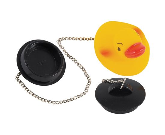 Пробка для ванной Рыжий кот декоративная Уточка 970058 