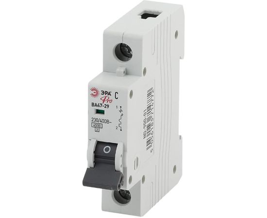 Автоматический выключатель ЭРА Pro NO90015 ВА47-29, 1P, 32А, кривая C Б0031750 