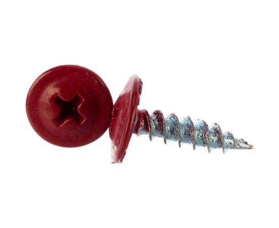 Прессшайба Качественный КРЕПЕЖ 4.2х16 мм, красно-коричневый RAL 3011, острая, 250 шт 0200297 КЧ 