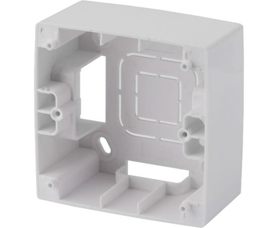 Коробка накладного монтажа ЭРА 12610101 1 пост, Эра12, белый Б0043160 