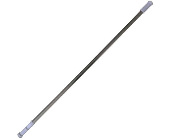 Карниз для ванной Рыжий кот 1,1-2м SCR-2S нержавеющая сталь 311928 