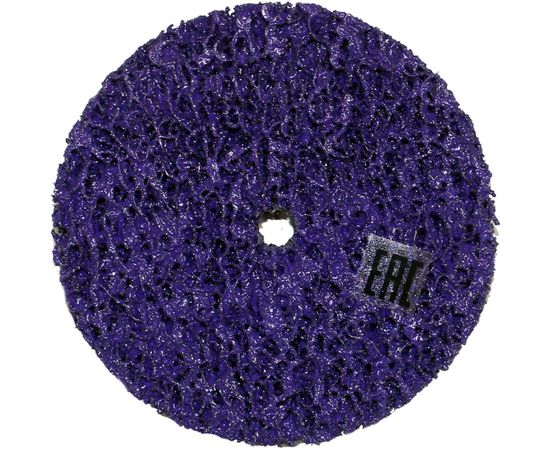 Круг для снятия ржавчины фиолетовый 100 мм Русский Мастер РМ-90559 