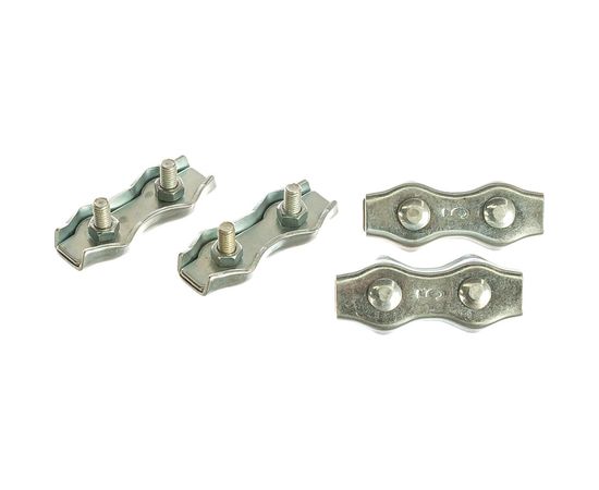 Зажим для троса Метизный двор DUPLEX 5 мм 4 шт. 4690441032058 – изображение 2