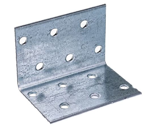 Соединительный уголок Невский Крепеж оцинк. 40х40х60х2,0 мм 922476 – изображение 3