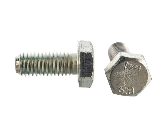Болт Стройметиз полная резьба DIN933 М10х25, класс прочности 5.8, цинк 40 шт. 3012028 – изображение 3
