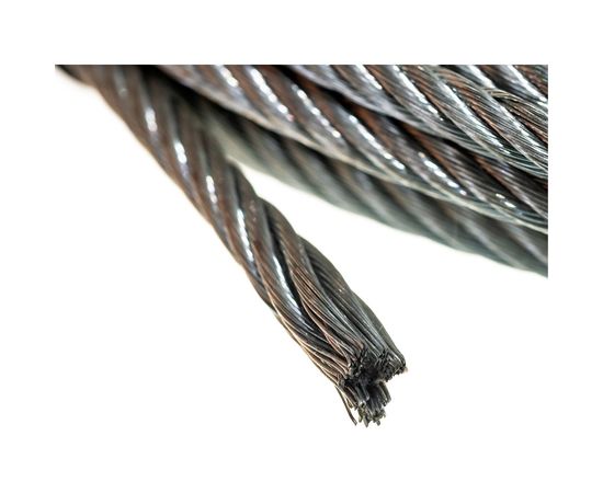 Стальной трос для растяжки DIN 3055 5 мм упак. 10м- накл. Tech-Krep 127850 – изображение 3