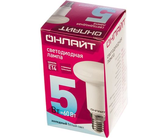 Лампа ОНЛАЙТ OLL-R50-5-230-4K-E14 71652 – изображение 2