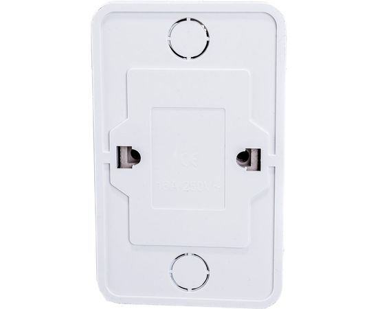 Двойная розетка IN HOME с заземлением BOLLETO белая накладная 7128 4680005959839 – изображение 4