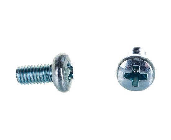 Винт Стройметиз М3х6 DIN 7985, полукруглая головка, цинк уп. 40 шт 3100821 – изображение 4