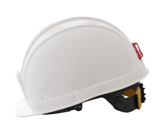 Защитная шахтерская каска РОСОМЗ СОМЗ-55 Hammer RAPID, белая 77717 – изображение 4