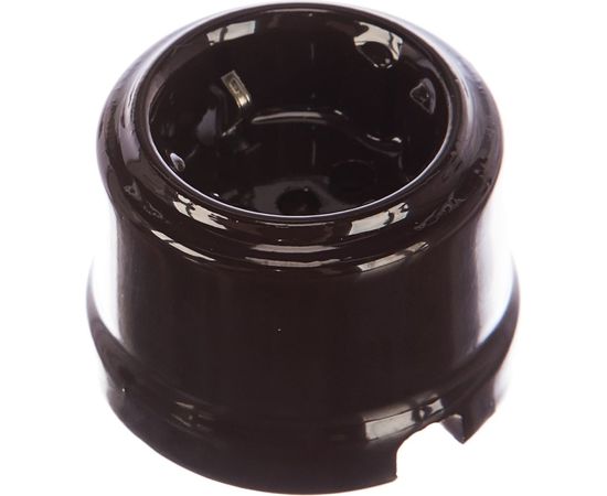 Розетка Retrika, ретро с заземляющим контактом коричневый RS-80002 – изображение 7