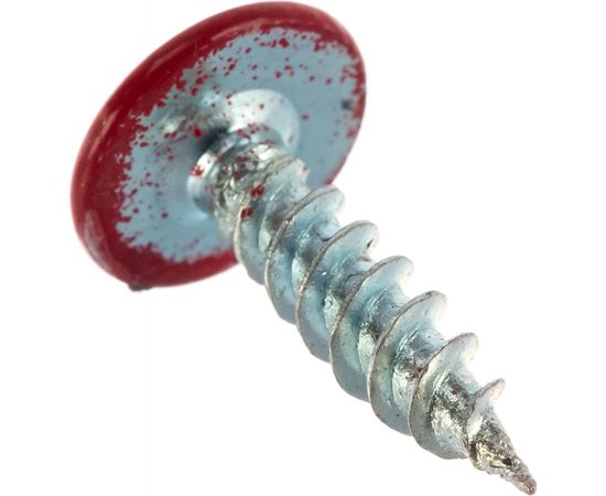 Прессшайба Качественный КРЕПЕЖ 4.2х16 мм, красно-коричневый RAL 3011, острая, 250 шт 0200297 КЧ – изображение 6