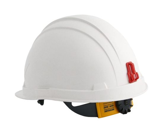 Защитная шахтерская каска РОСОМЗ СОМЗ-55 Hammer RAPID, белая 77717 – изображение 3