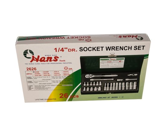 Набор инструментов Hans 26 предметов 2626M – изображение 2